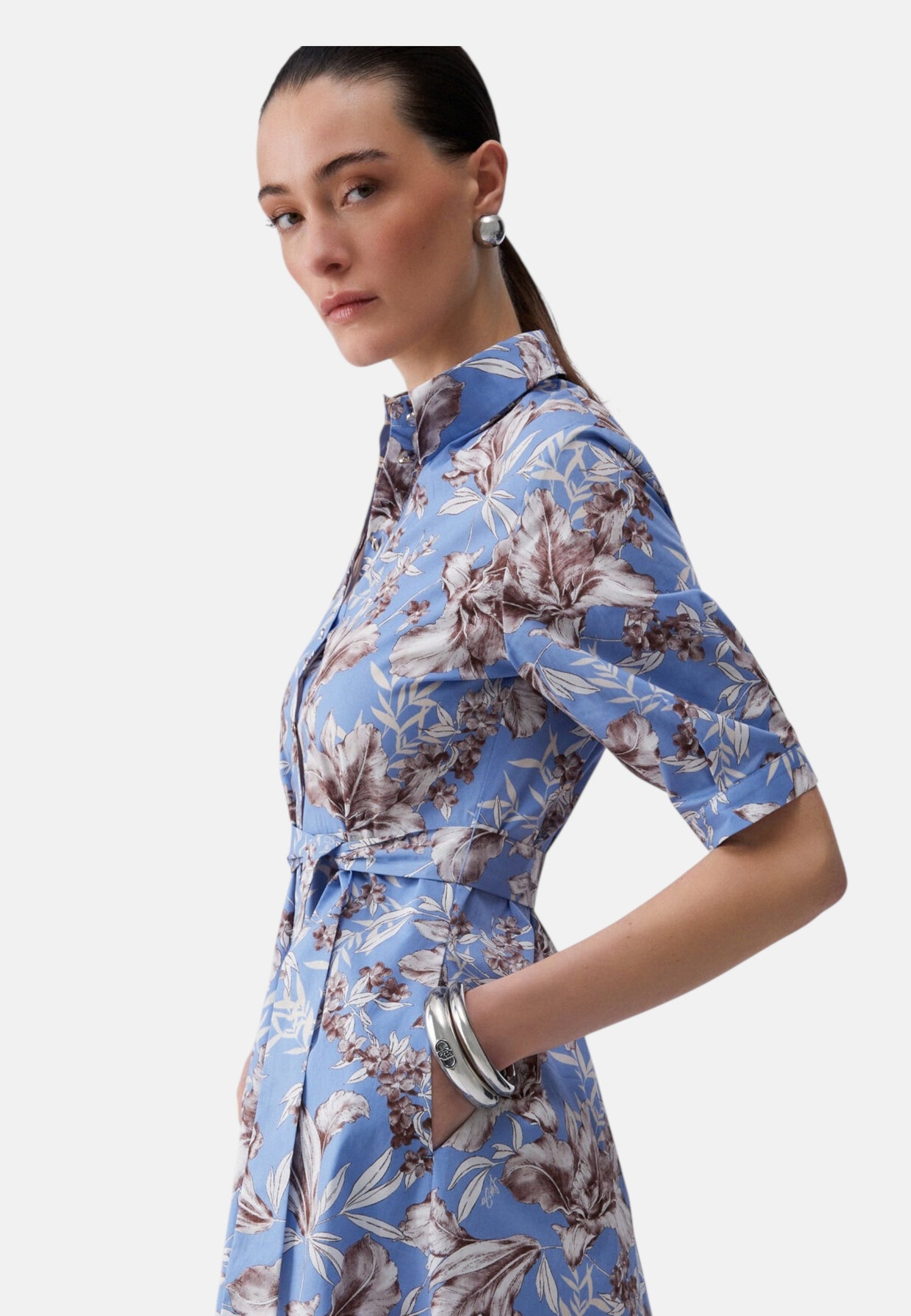 Vestito Midi Donna Liu Jo In Popeline Linea 3.0 WA6349T4853