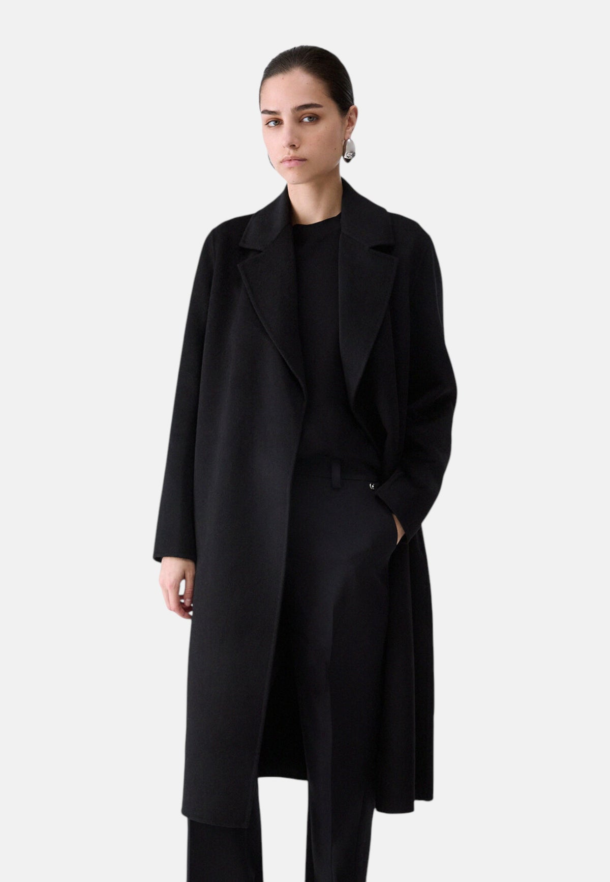 Cappotto  Donna Liu Jo Lungo Con Cintura  CF6014T677A