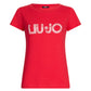 T-Shirt Manica Corta Donna Liu Jo  Pink Palm