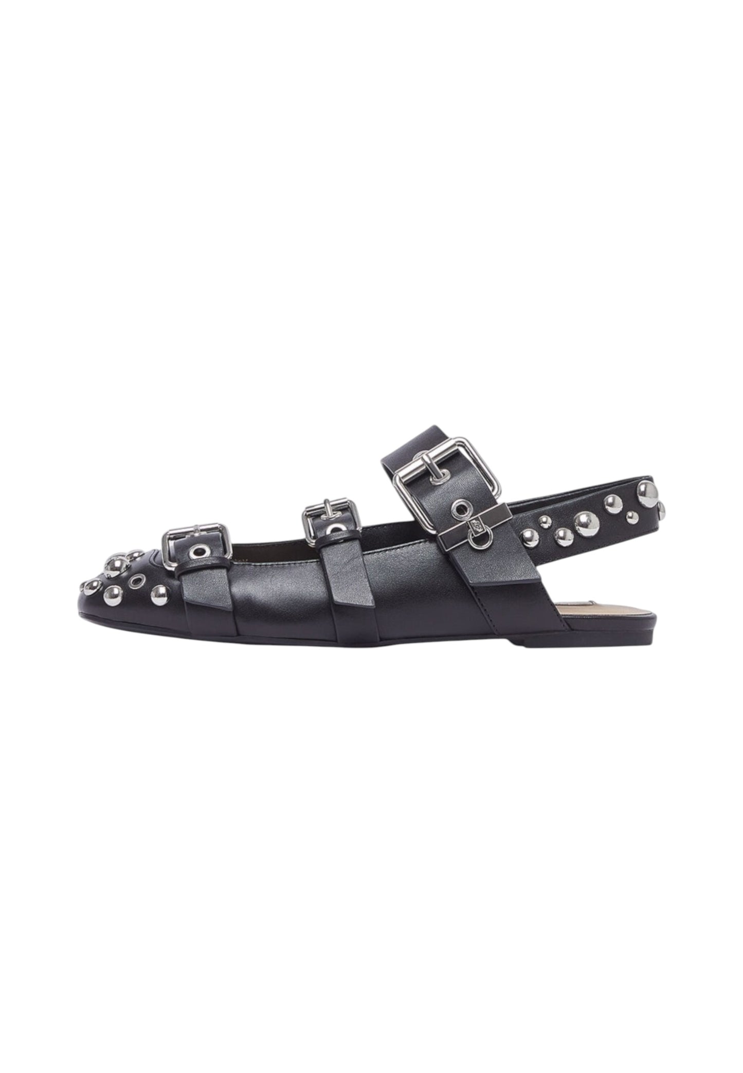 Ballerine  Donna Liu Jo In Pelle Di Vitello Con Borchie Brigitte 12 SA6041PX650