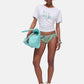 T-Shirt Manica Corta Donna Liu Jo LJ Cachemire Water Eco Line VA6164JS360