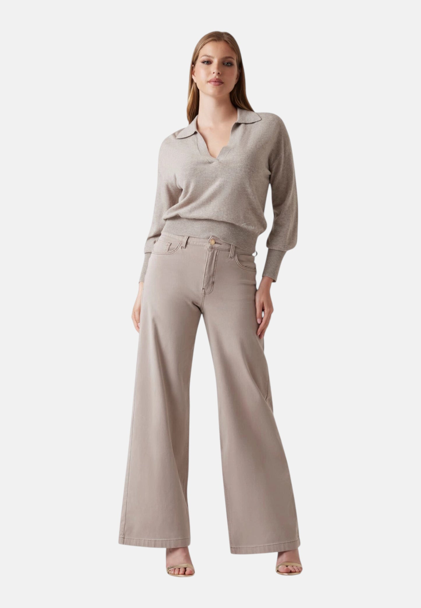 Jeans Wide Leg Donna Guess  Bellagio W6RA1CWK63A