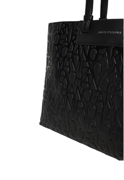 Borsa A Spalla Donna Armani Exchange Shopper Con Logo Allover  XW001482AF15774