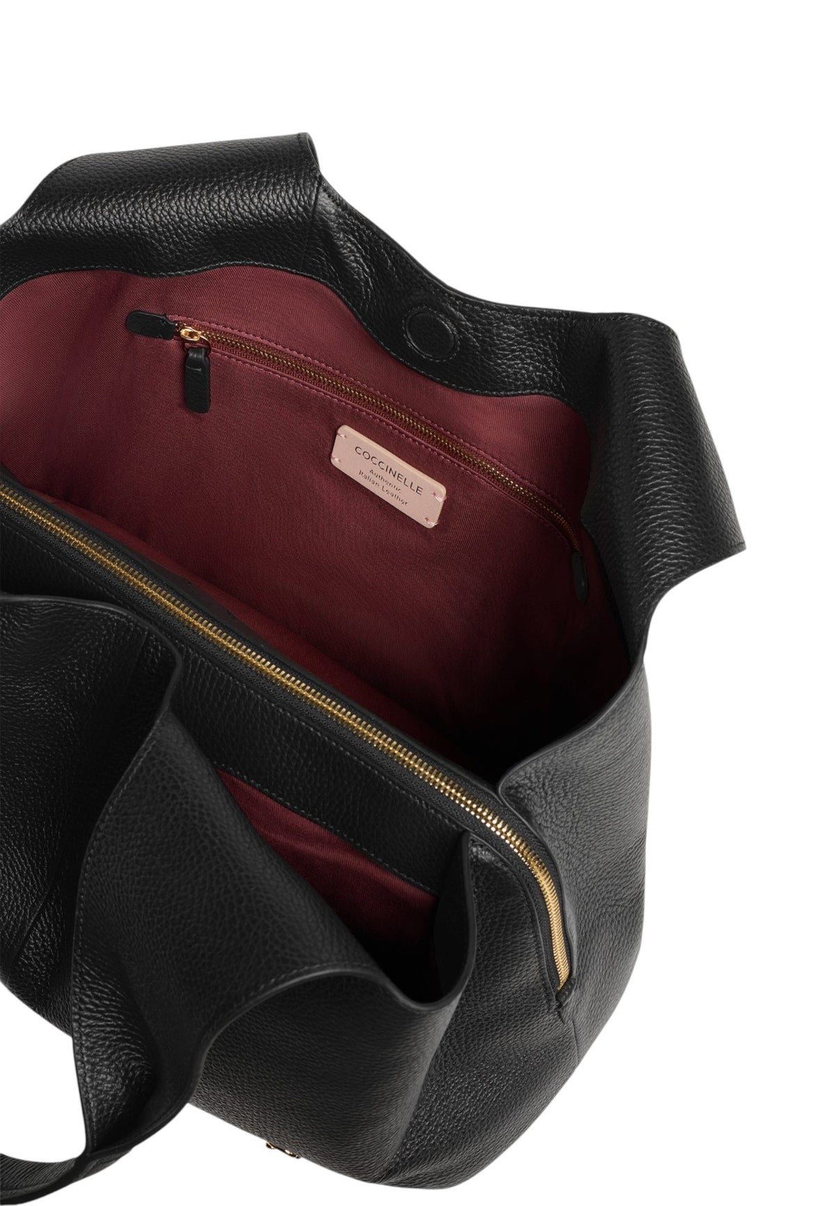 Borsa A Spalla Donna Coccinelle Pelle con grana Nell E1VOF110101