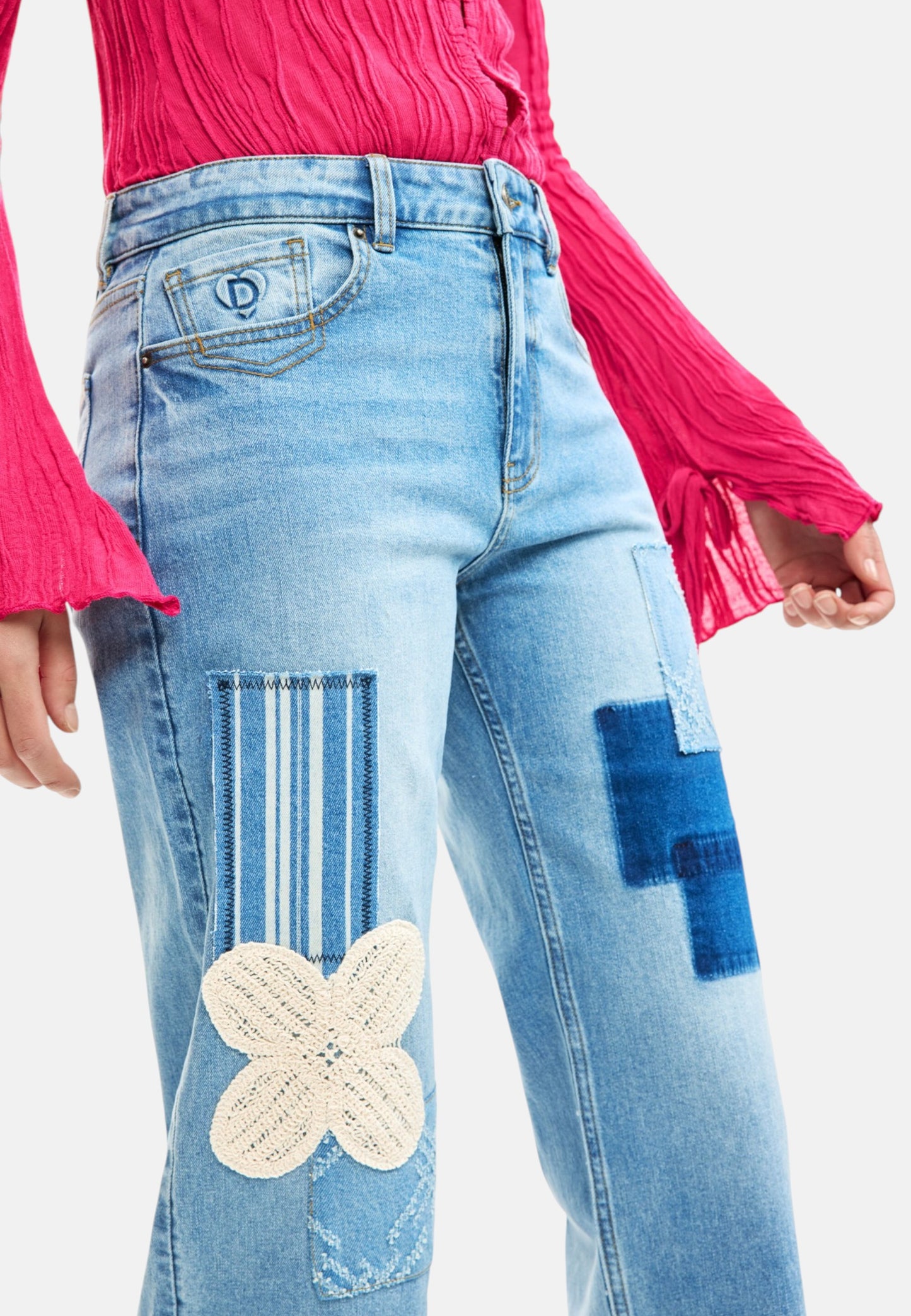Jeans  Donna Desigual  Denim Leto 26SWDD24