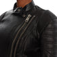 Giacca In Pelle Sintetica Donna Guess Stitched Jeannine W5YL19WHDS0
