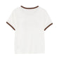 T-Shirt Manica Corta Donna Mc2 Saint Barth Stb Sport Club Emilie String EMI0003