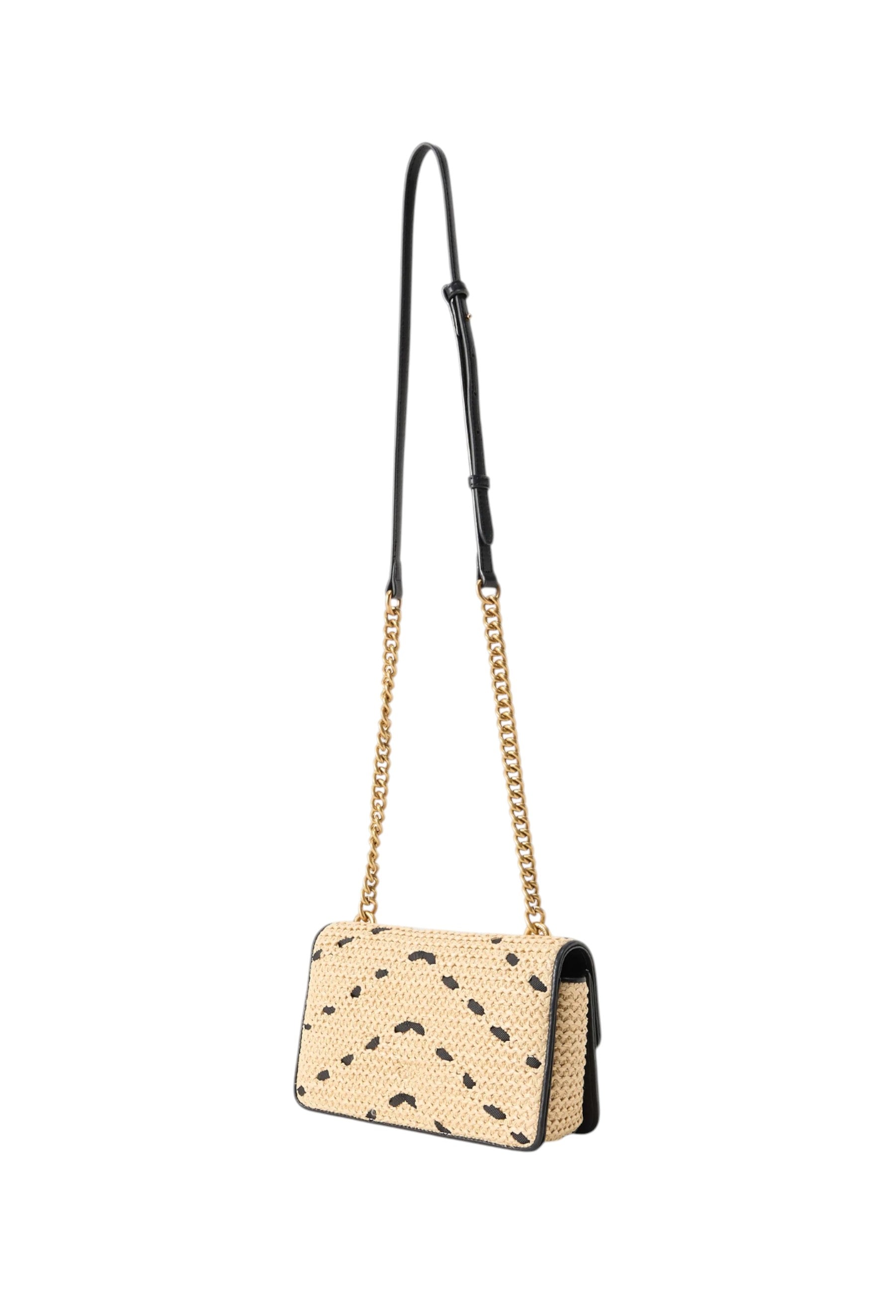 Borsa A Spalla Donna Pinko In Rafia Love One Mini Light 104550A1RL