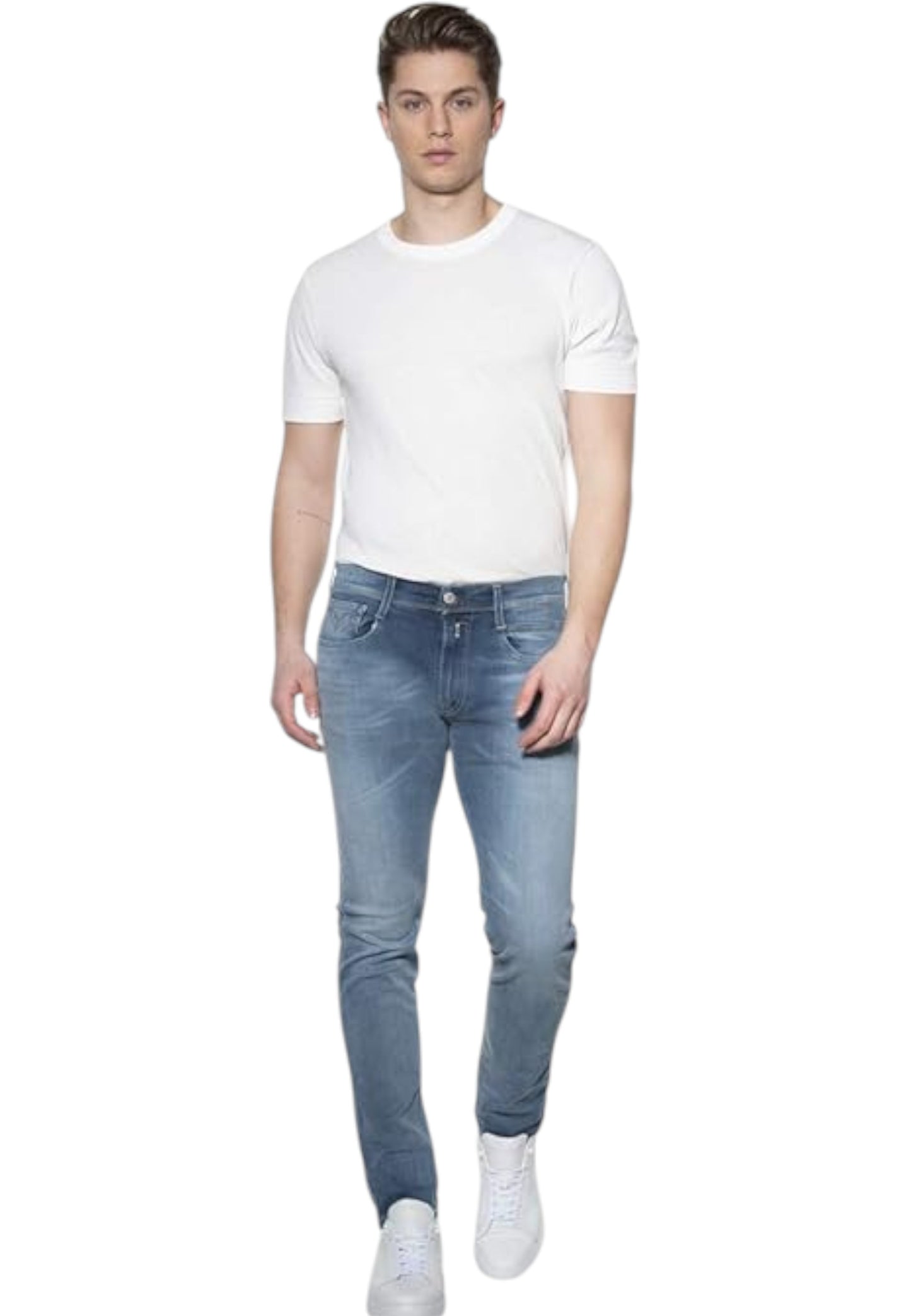 Jeans Slim Fit Uomo Replay  Anbass M914Y .000.661 A05
