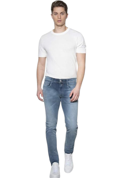 Jeans Slim Fit Uomo Replay  Anbass M914Y .000.661 A05