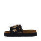 Sandali  Donna Mou  Monoband rope sandal fringes