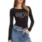 Body Manica lunga Donna Guess  Neva Hotfix Logo W5YP05K68D2