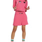 Felpa Con Cappuccio Donna Chiara Ferragni Cropped Manica Corta  72CBIT12CFT02