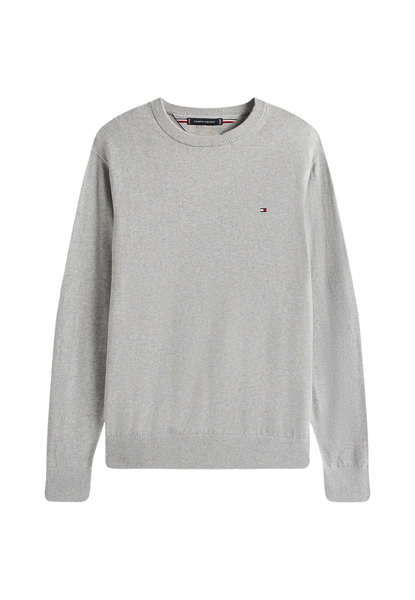 Maglione A Girocollo Uomo Tommy Hilfiger Organic Cotton Cashmere Pima MW0MW28046