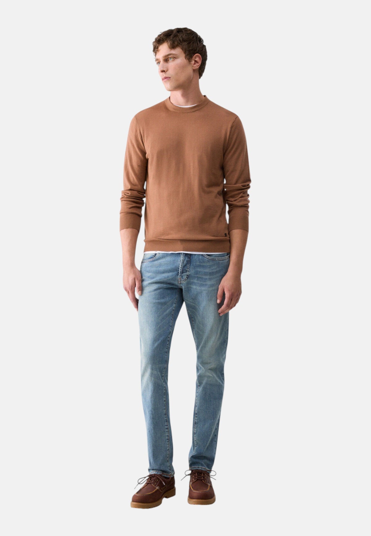 Maglia A Girocollo Uomo Liu Jo In Lana  QF6087MA27P