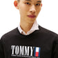 T-Shirt Manica Corta Uomo Tommy Jeans  Tjm Regular Tommy Dna Flag DM0DM21941