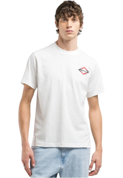 T-Shirt Manica Corta Uomo Replay Con Lettering