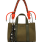 Borsa A Mano Donna Sun68 Mini Bag Velluto A Coste, Manici Doppi, Tracolla Rimovibile, Charm Logato Corduroy Y46221