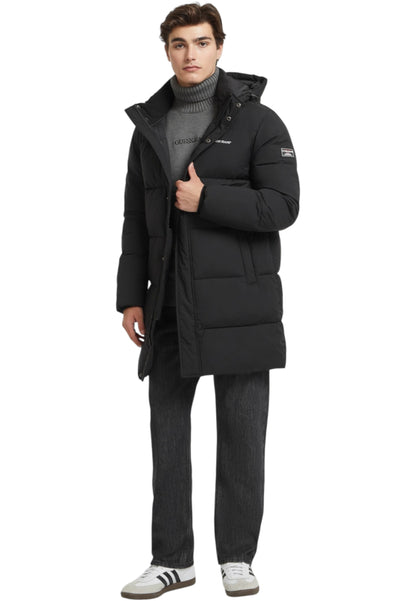 Piumino Lungo Uomo Guess  Gj Mid Lenght Puffer M4BL26WGII2