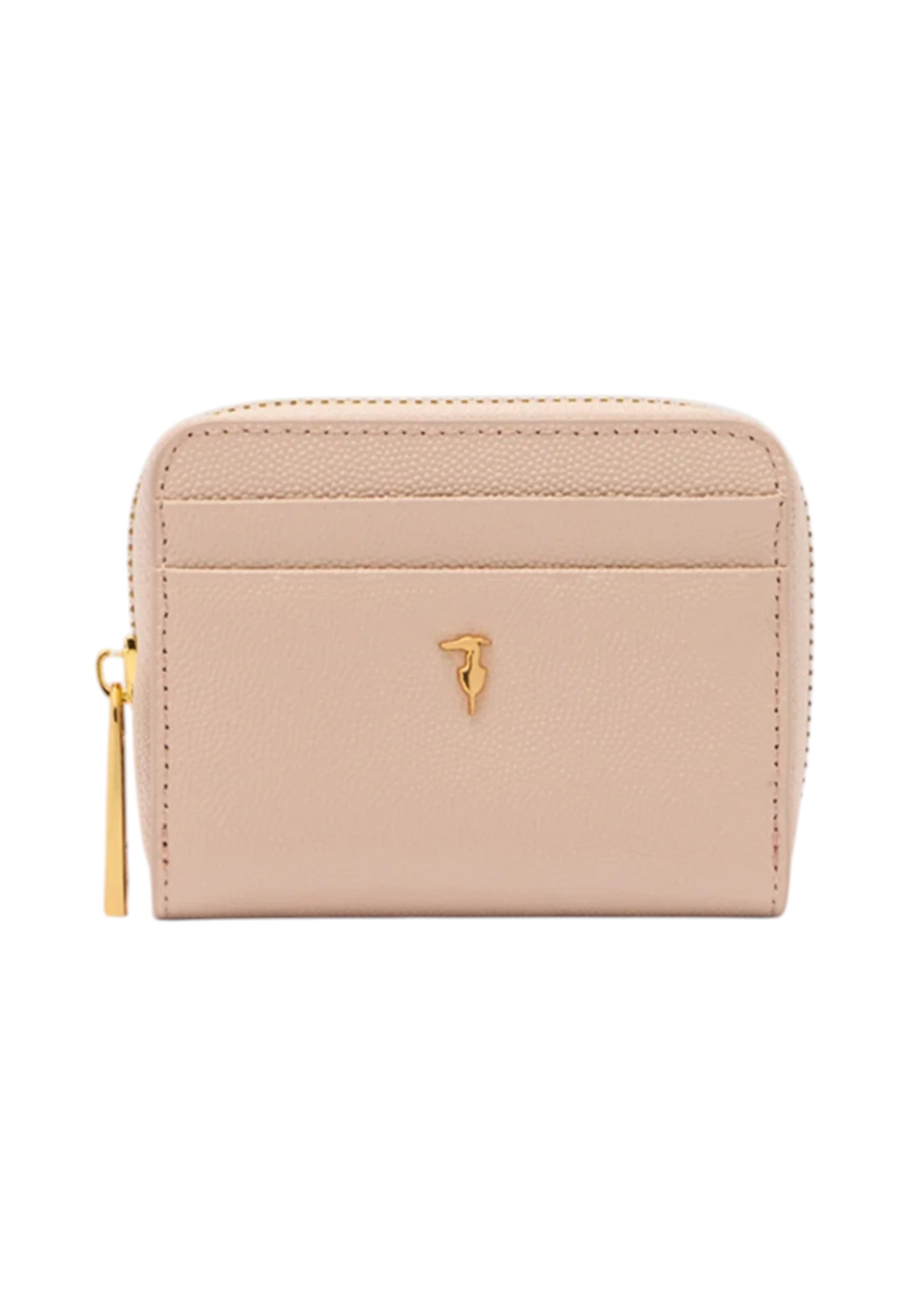 Portafoglio Con Zip Donna Trussardi Piccolo Con Porta Carte Cameo I041E000128N
