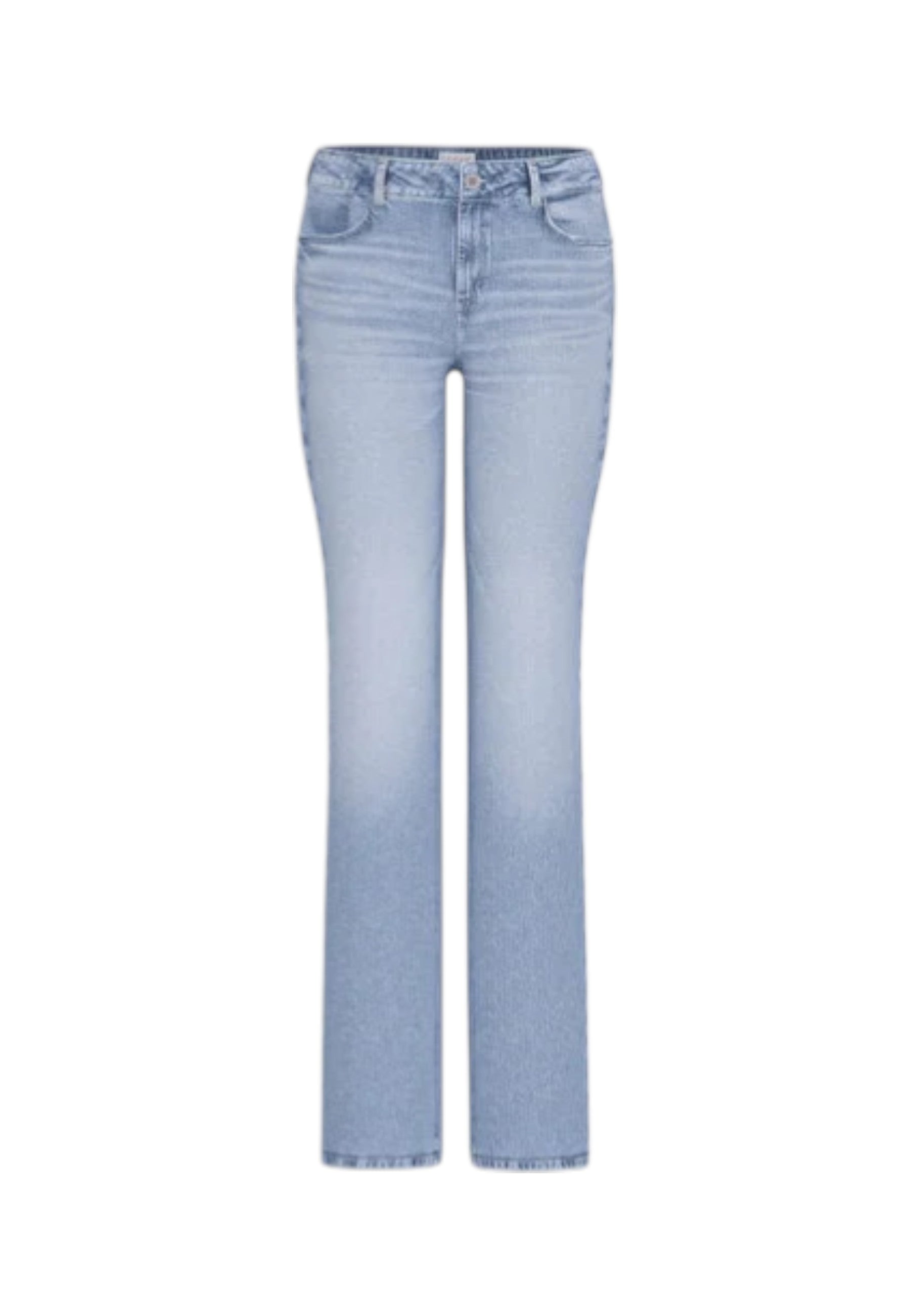 Jeans Straight Leg Donna Guess Rose Petal Wash Nicky Cigarette W6RA3MD6833