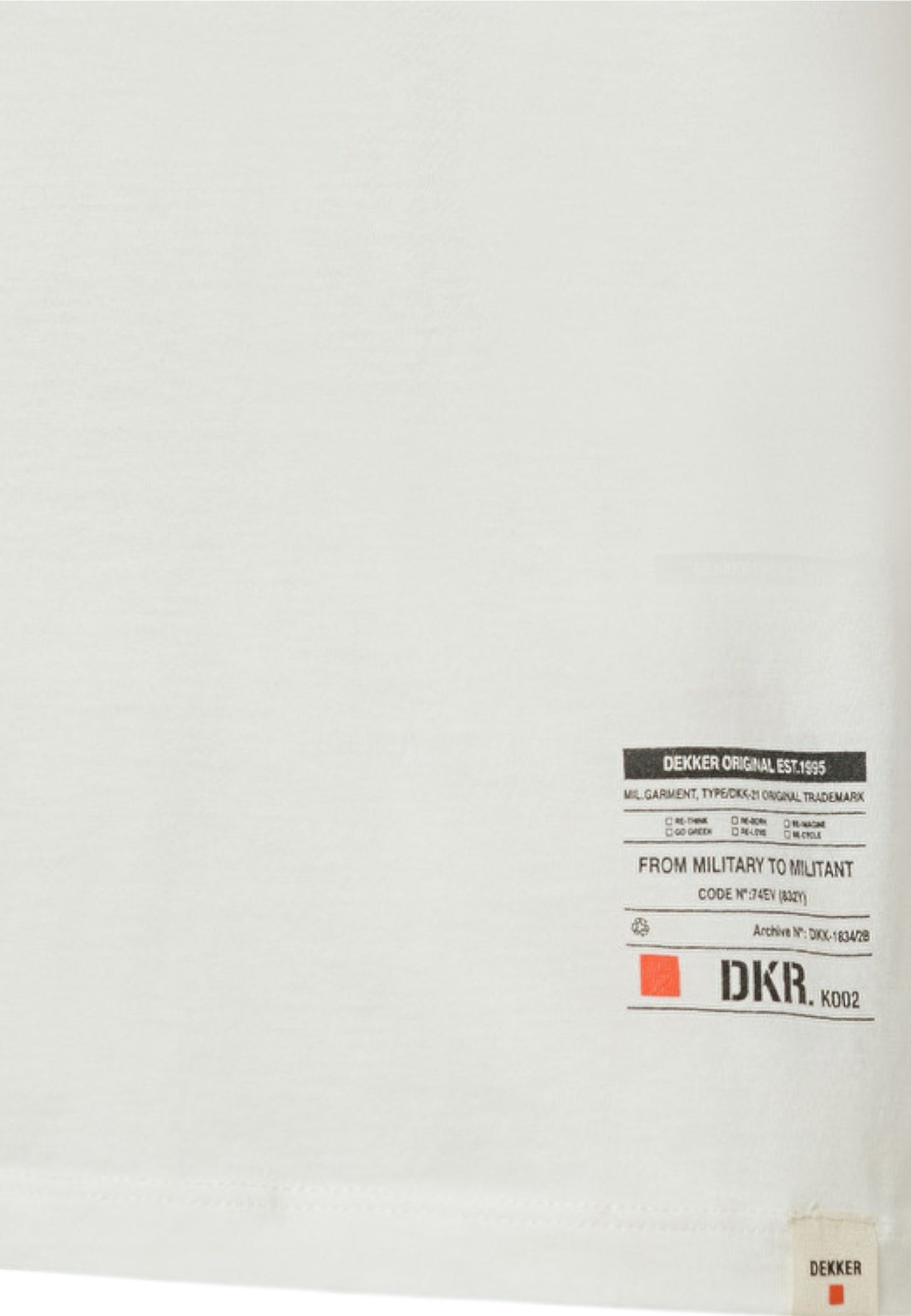 T-Shirt Manica Corta Uomo Dekker  Snipe Jer DEU035899011969