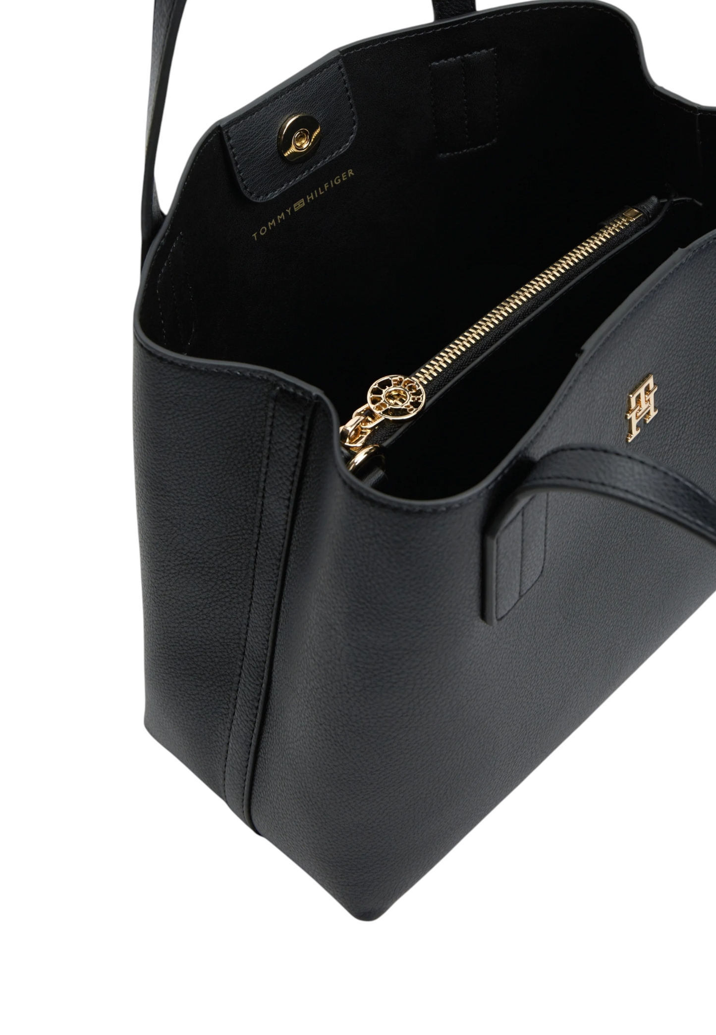 Borsa A Mano Donna Tommy Hilfiger Mini Satchel Th Icon AW0AW18722