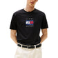 T-Shirt Manica Corta Uomo Tommy Hilfiger  Linear Flag Graphic MW0MW41338
