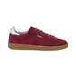 Sneakers Basse Donna Sun68 Stile Tennis, Suede, Logo Traforato, Charm Logato California Sun Woman Z46253