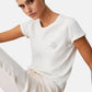 T-Shirt Manica Corta Donna Liu Jo LJ Strass Eco Line TA6056JS923