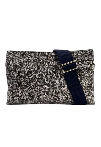 Borsa A Tracolla Donna Borbonese Cross Over Small L Ecole Nylon Op 933785AH1