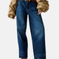 Jeans Barrel Leg Donna Guess Vein Dark Used Gj Barrel Carpenter W6RA2MD6337