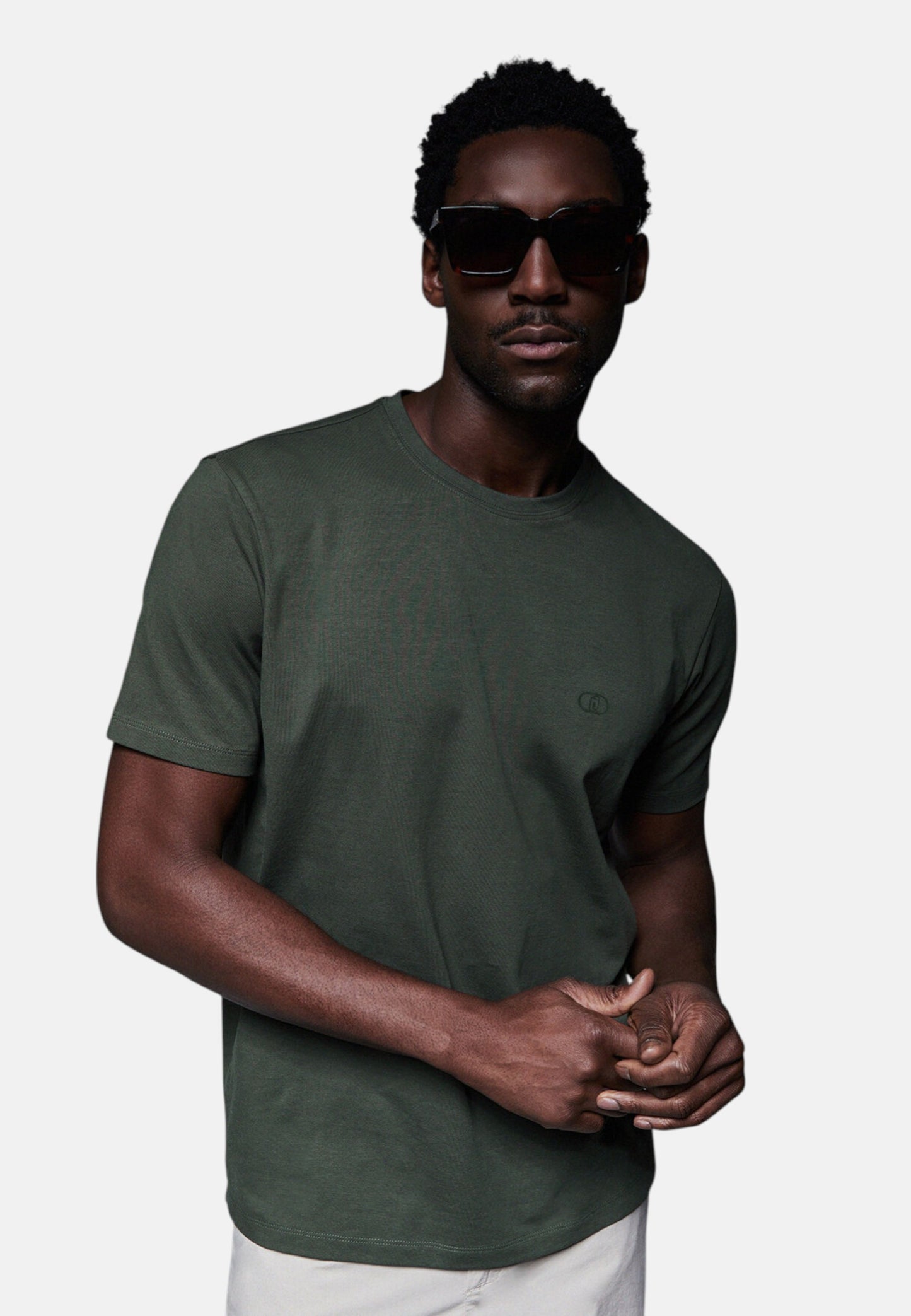 T-Shirt Manica Corta Uomo Liu Jo Basic Con Contrasto  QA6085J4997