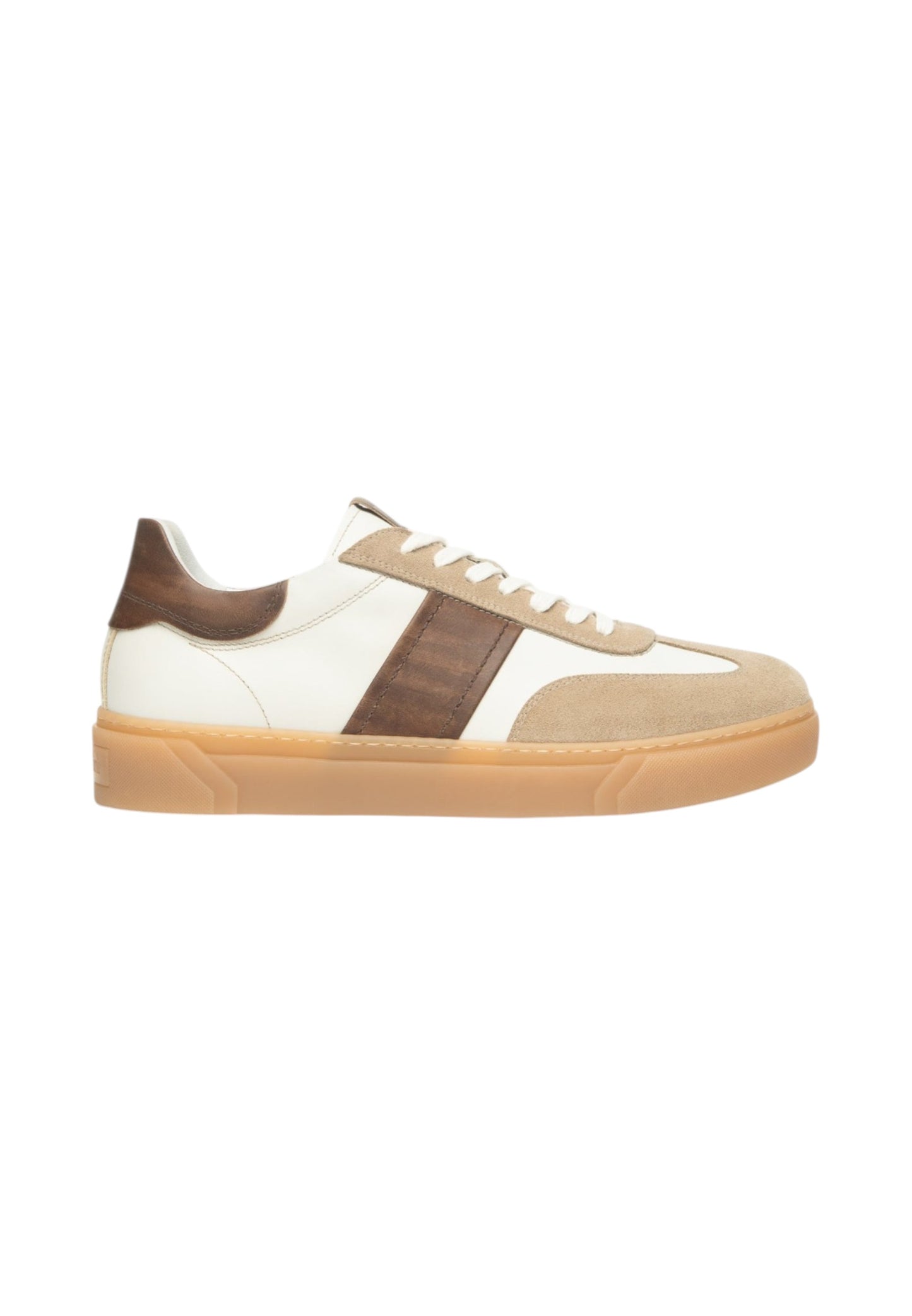 Sneakers Basse Uomo Nero Giardini In Pelle E Camoscio  E601140U