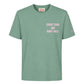 T-Shirt Manica Corta Uomo Mc2 Saint Barth Stampa/Ricamo Fronte E Retro Credit Card Portland PRL0002