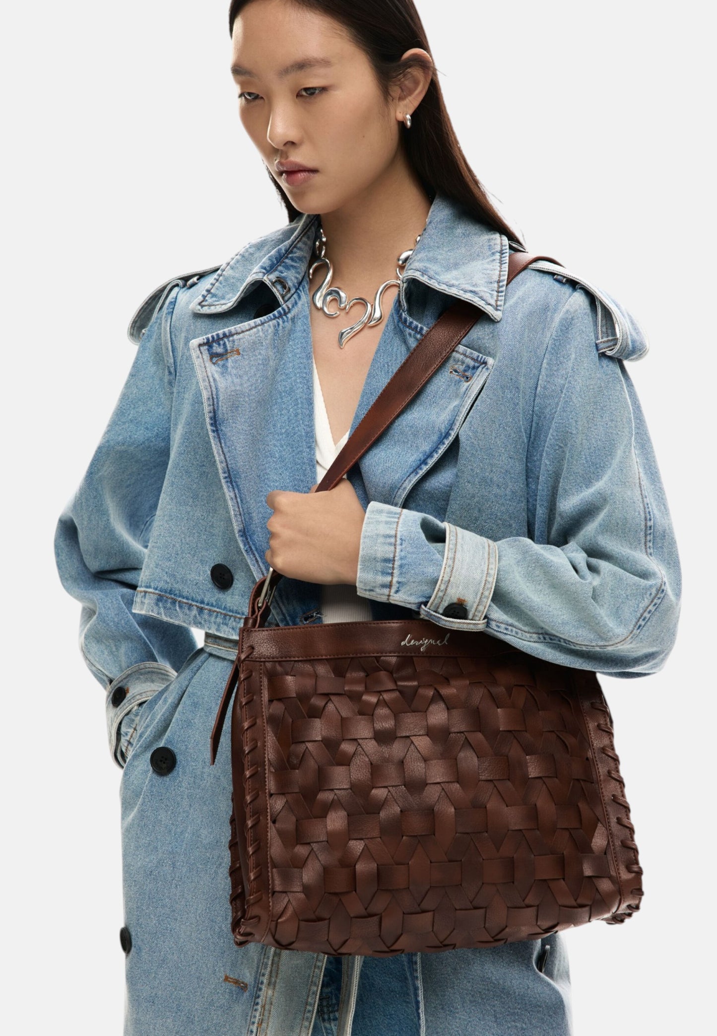 Borsa A Spalla Donna Desigual  Argon Camel Buxton 26SAXPA0