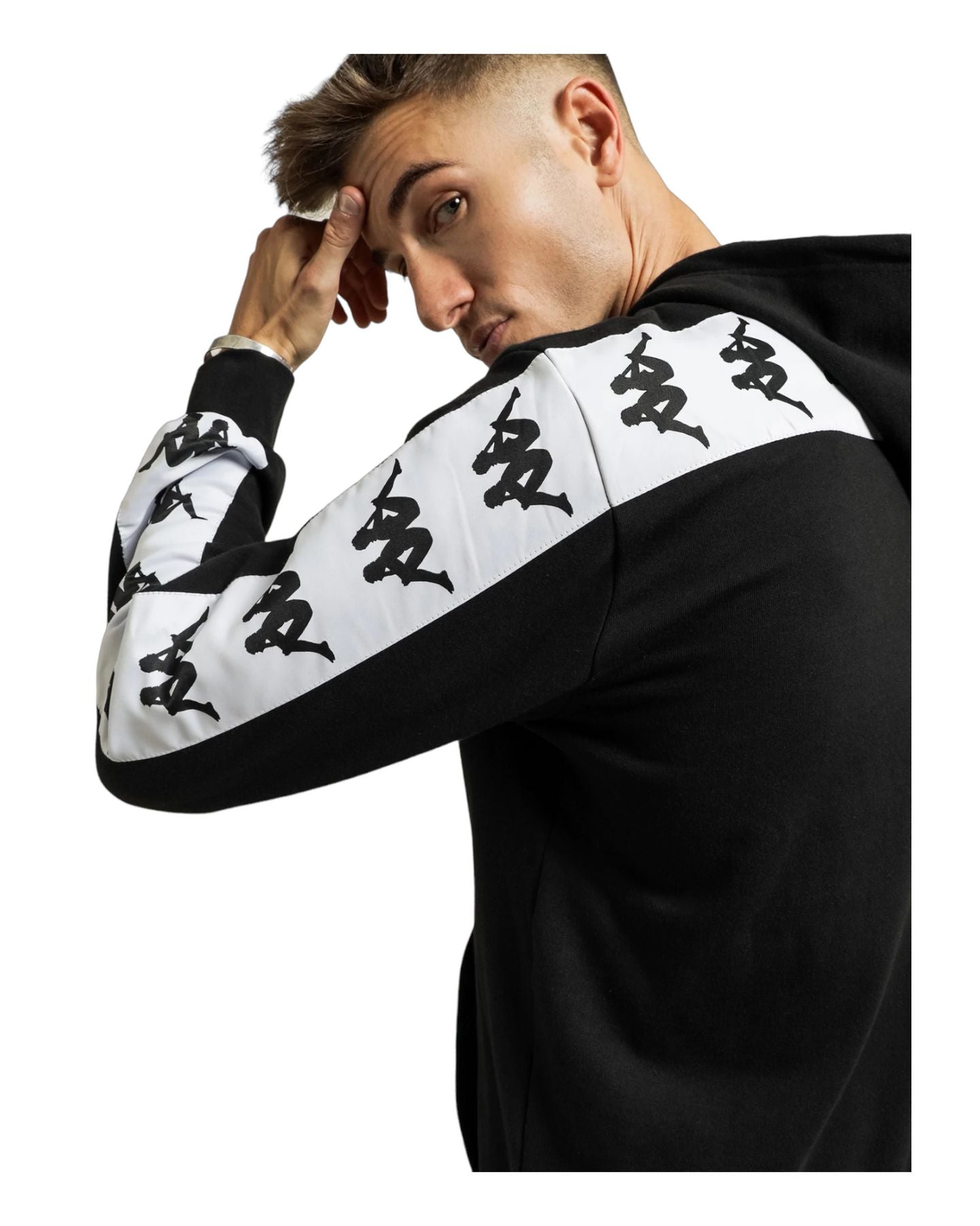 Felpa Con Zip Uomo Kappa   3117DBW