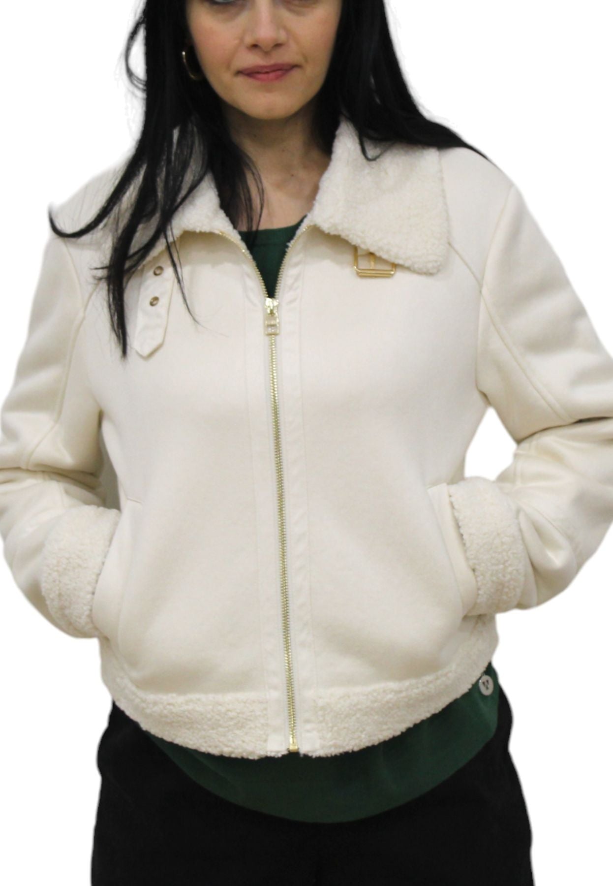 Giacca In Pelle Sintetica Donna Gaudi Ecomontone  321BD39001