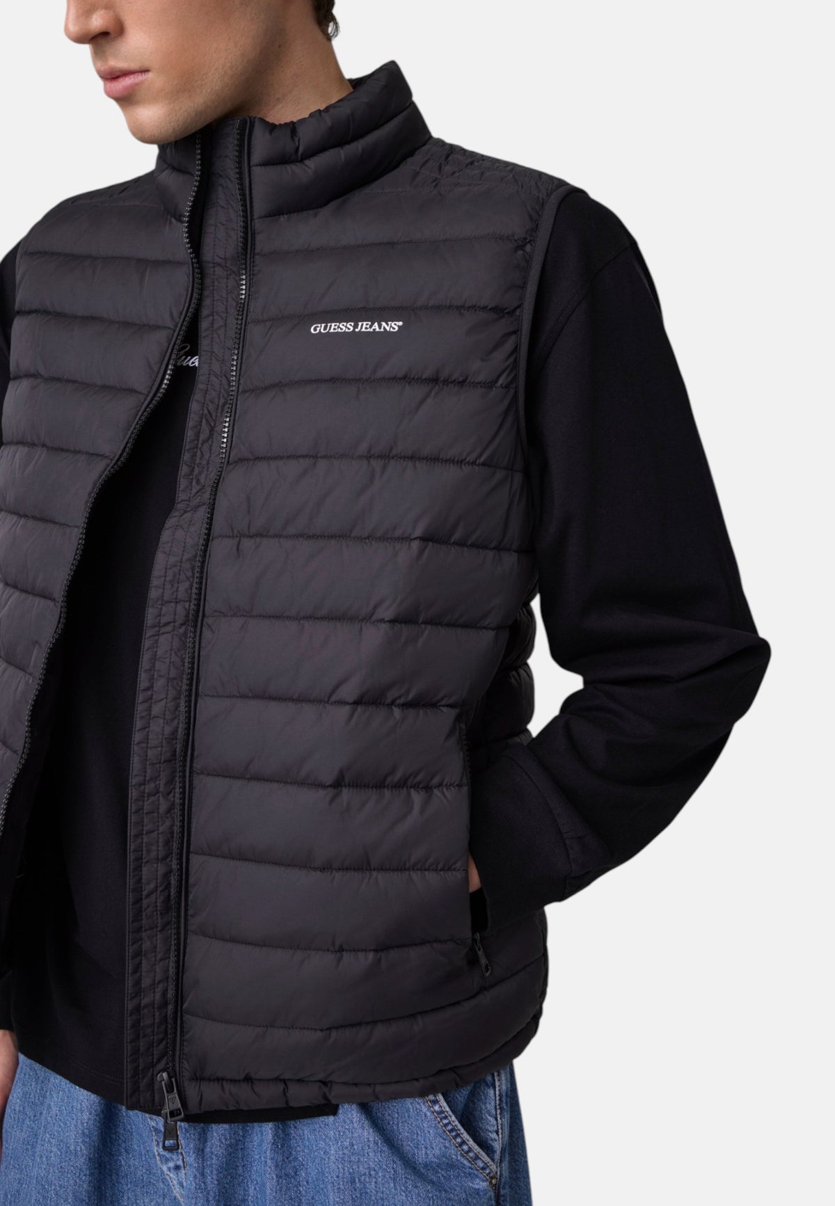Gilet  Uomo Guess Imbottito Gj Paneled M6YL07W2647