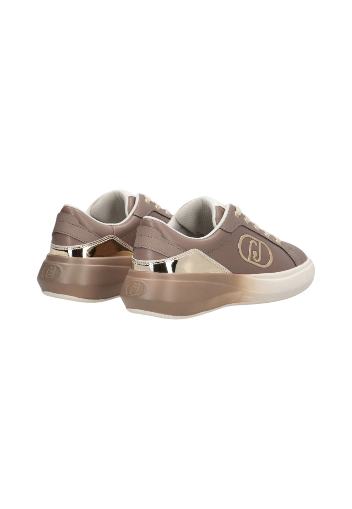 Sneakers Basse Donna Liu Jo In Pelle Con Inserti Effetto Specchio E Platform Casper 04 BF6055PX575