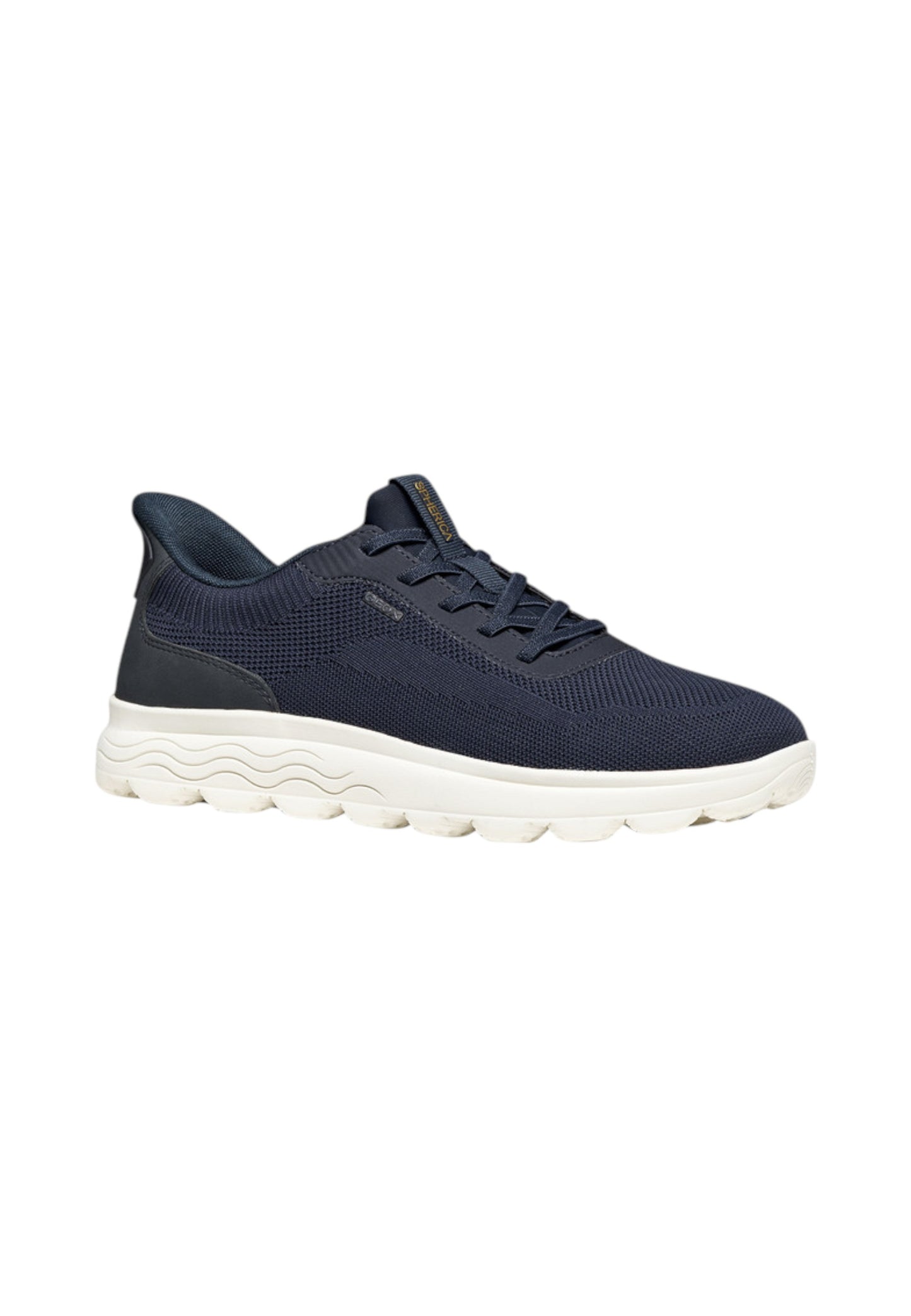 Sneakers Basse Uomo Geox In Tessuto Effetto Maglia Spherica Plus U55MPA06KEK