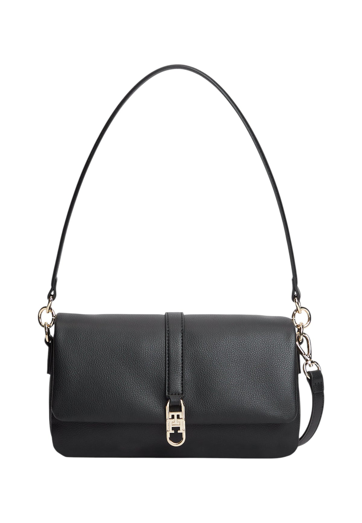 Borsa A Spalla Donna Tommy Hilfiger Conv Flap Crossover Th Libre AW0AW19195