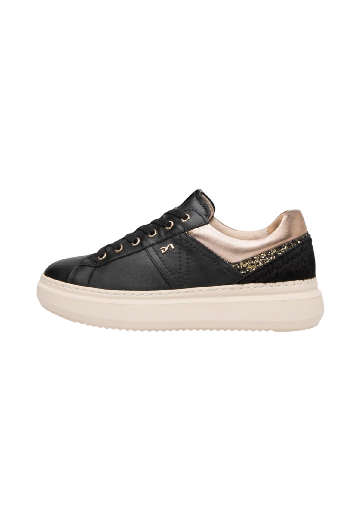 Sneakers  Donna Nero Giardini  Guanto T.Patty T.Glitter Gr.Top Sab Lunare I617430D