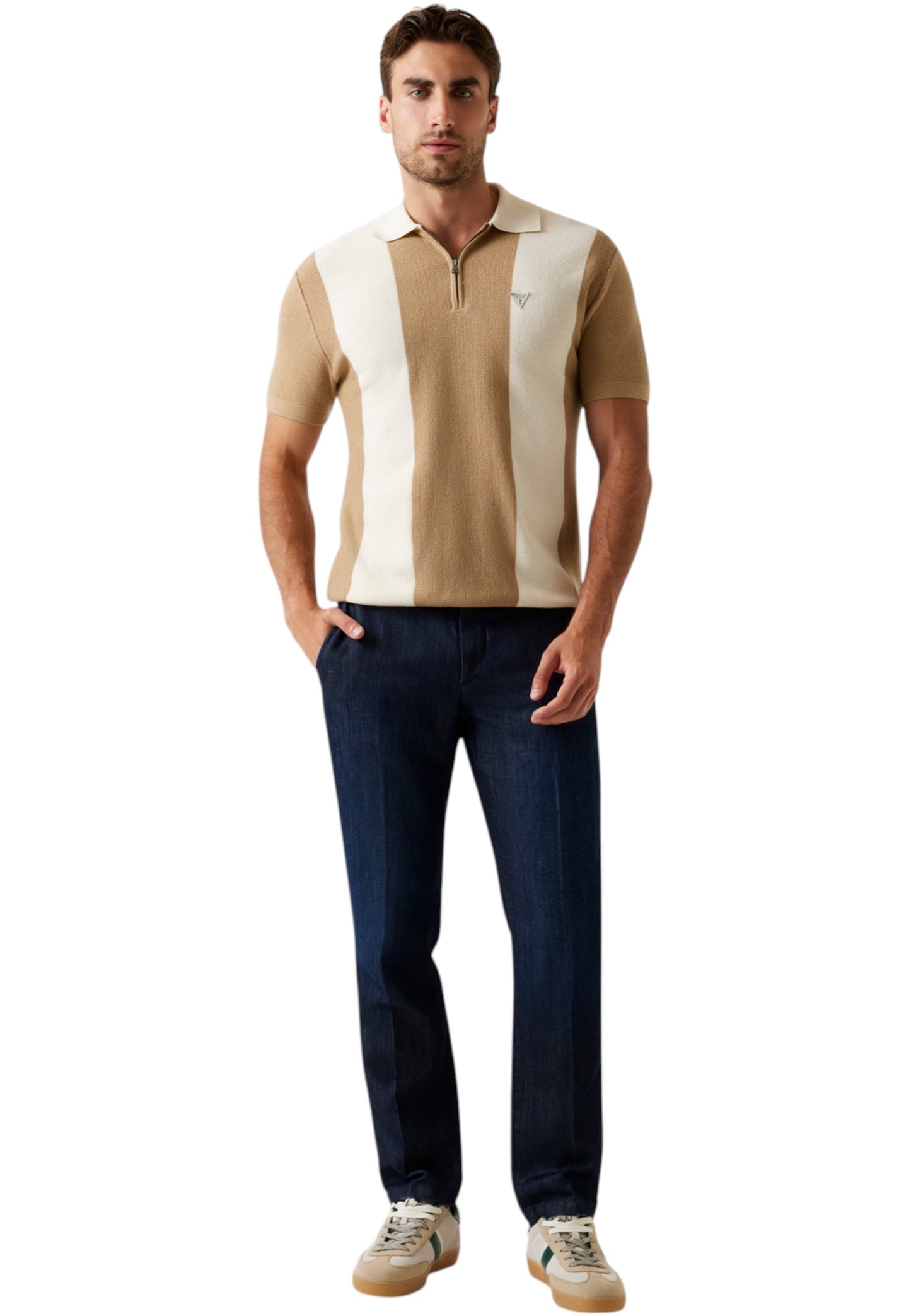 Polo Manica Corta Uomo Guess In Maglia Humphrey M5YR11Z3OE2