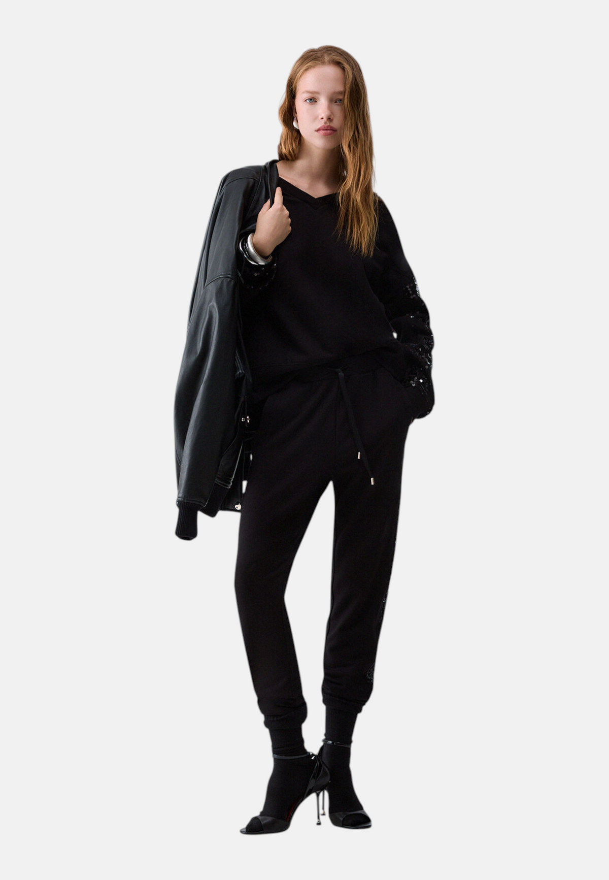 Felpa A Girocollo Donna Liu Jo   TF6140FS576