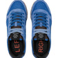 Sneakers Basse Uomo Sun68 Stile Running, Logo Ricamato, Nylon E Suede Tom Solid Z46101