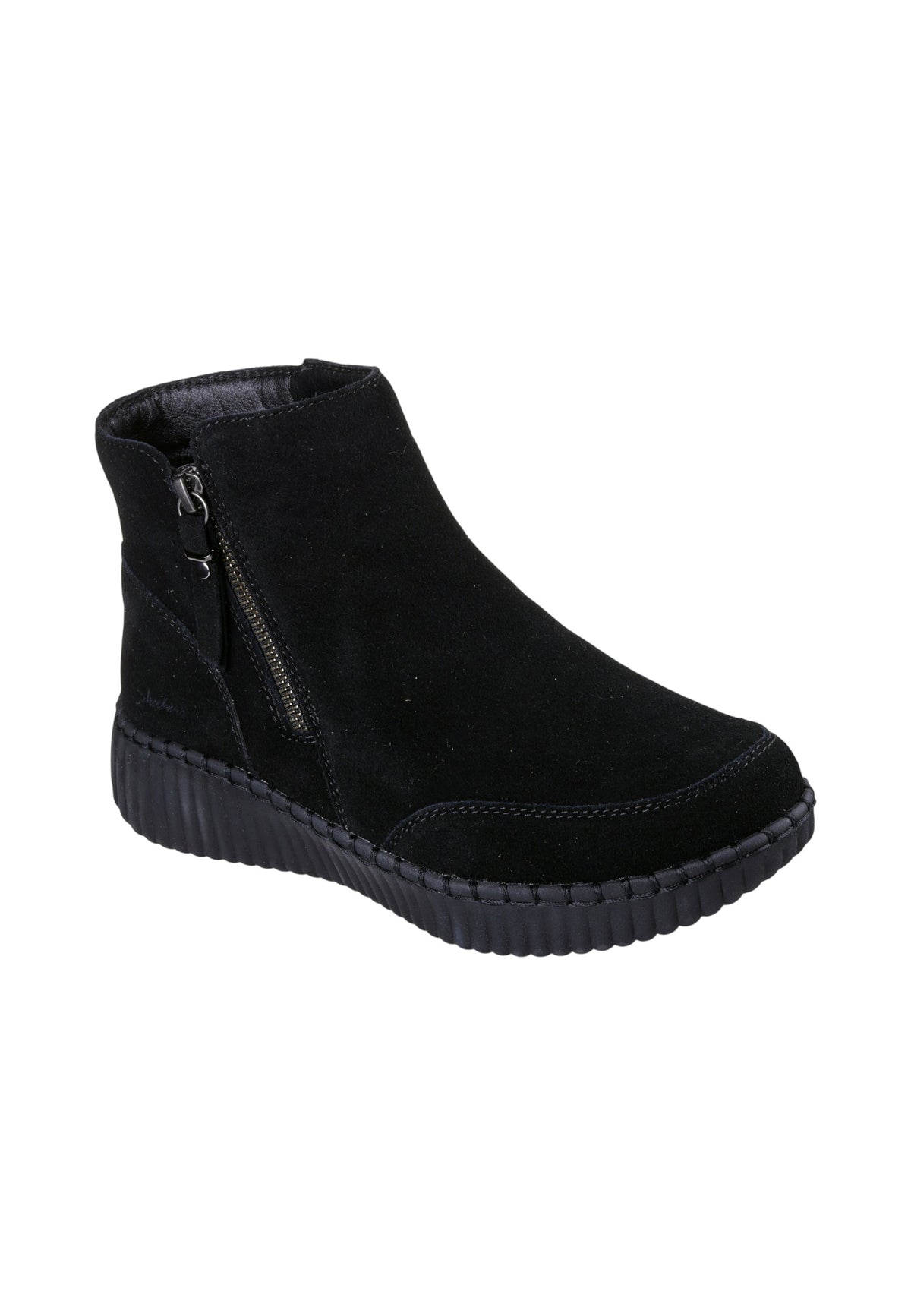 Stivaletti  Donna Skechers Relaxed Fit, Air-Cooled Memory Foam, Scotchgard, Zip laterale Wilshire Blvd - Weekend Crush 169086