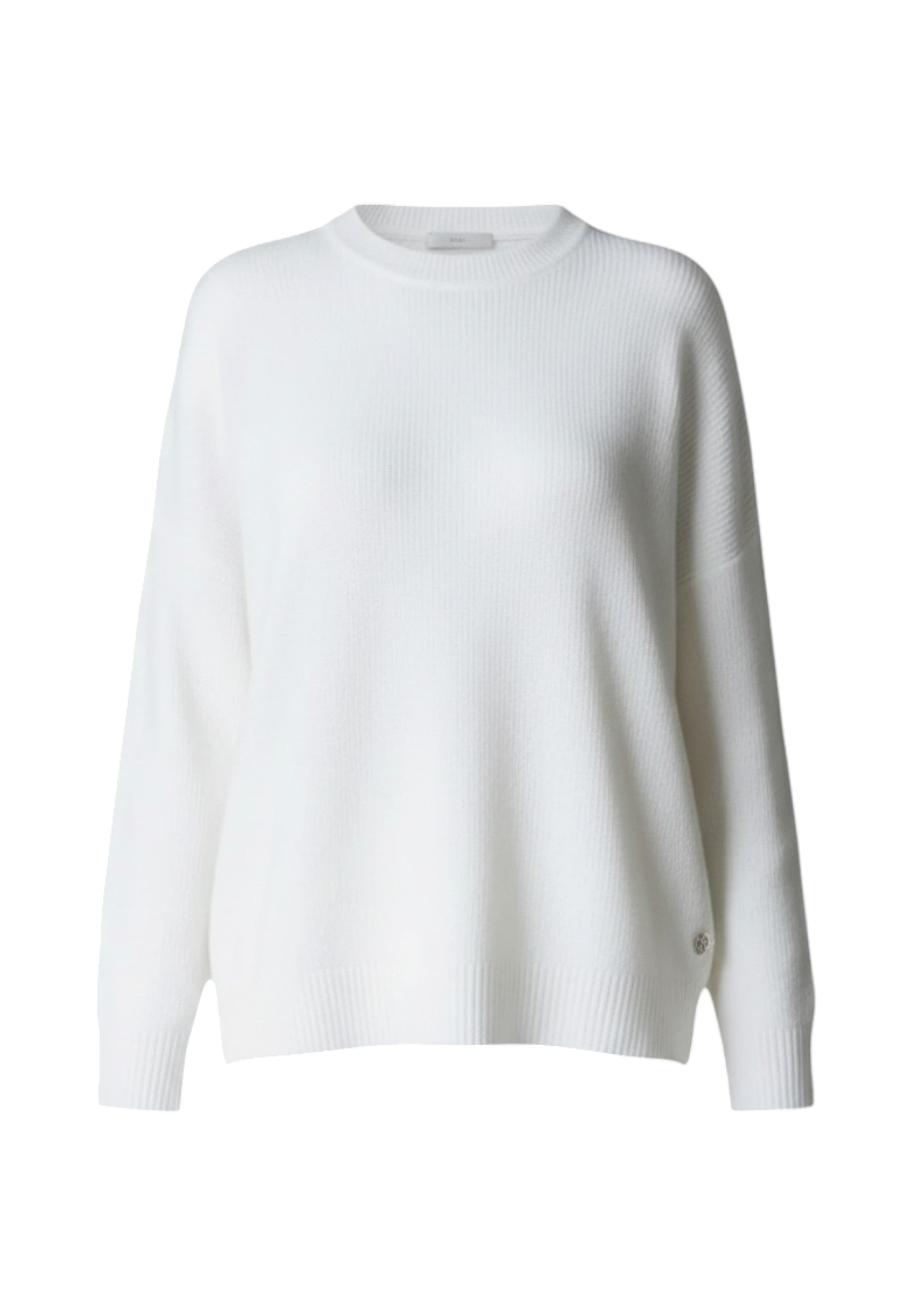 Maglione A Girocollo Donna White Wise Over Maglia Inglese  WW18162