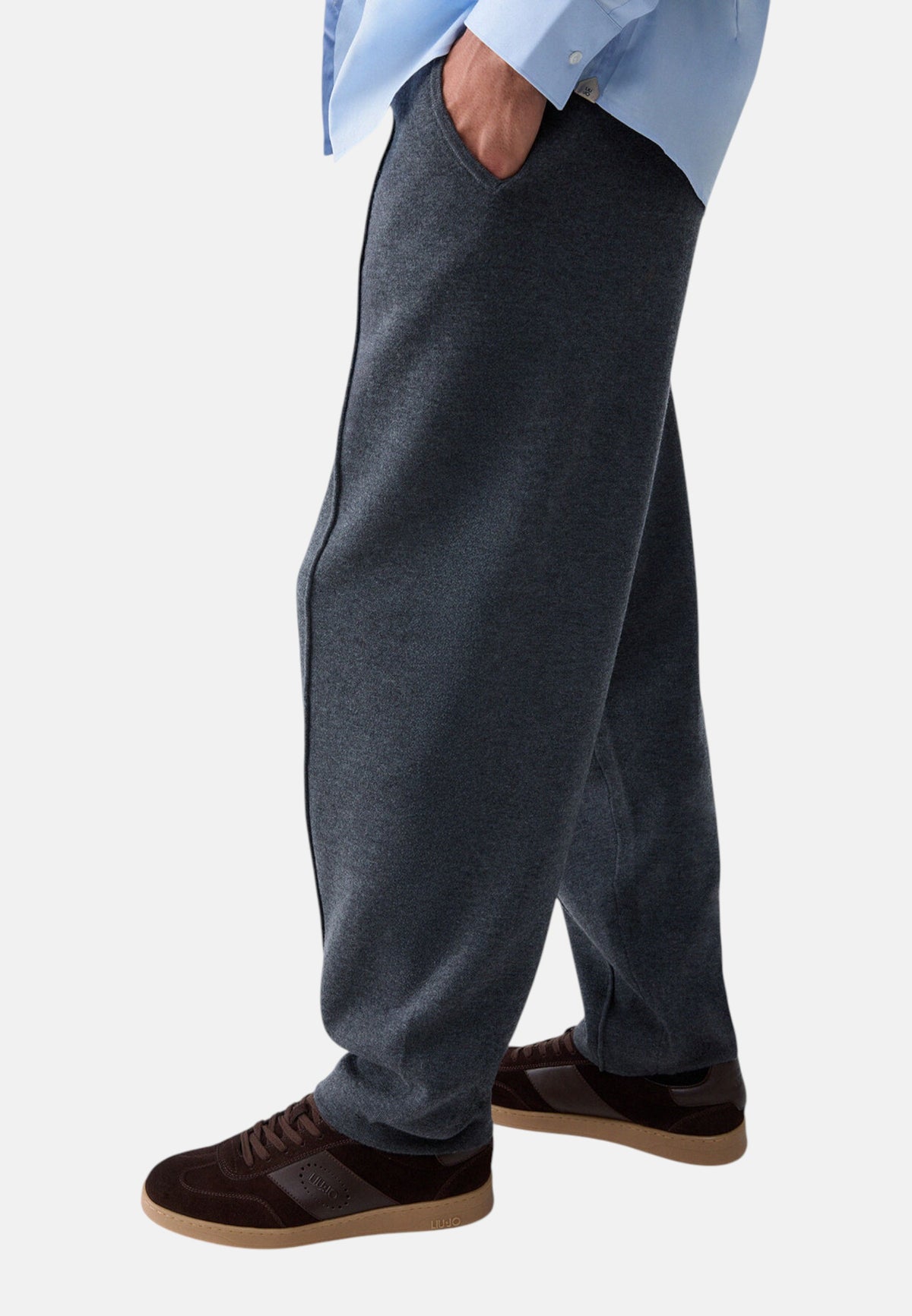 Pantaloni  Uomo Liu Jo In Maglia  QF6105MAB19