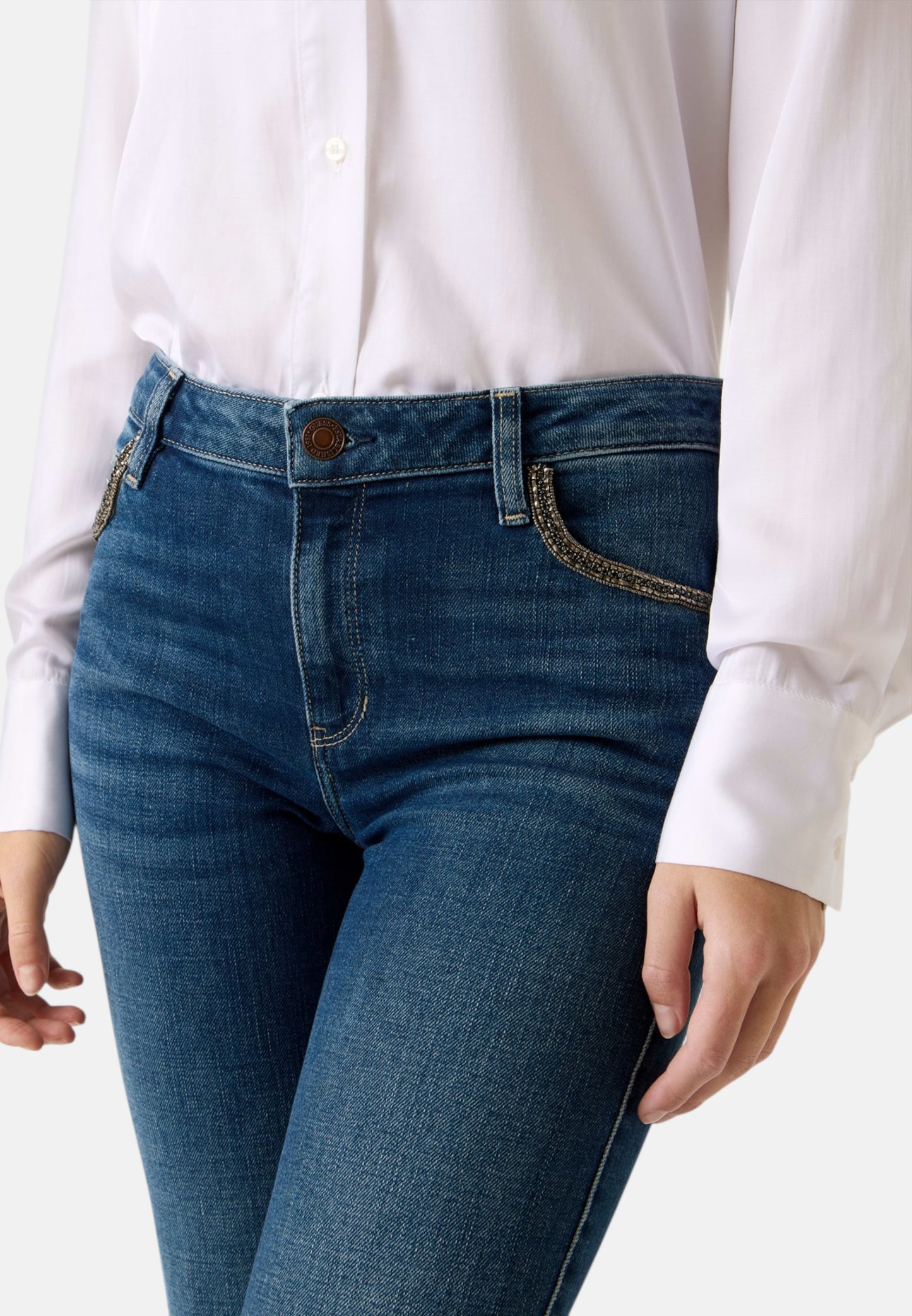 Jeans Straight Leg Donna Guess  Sexy W6RA15D6883